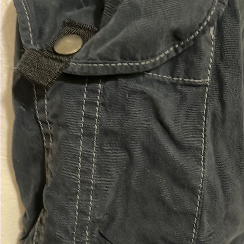 Kuhl Blue Cargo Outdoor Gorpcore Pants Camping Woods Mountains Hiking - Picture 6 of 15